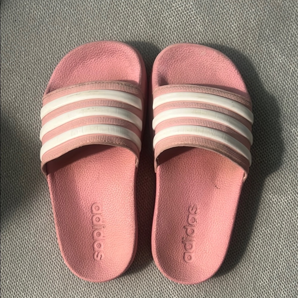 Adidas Pink Slide Sandals